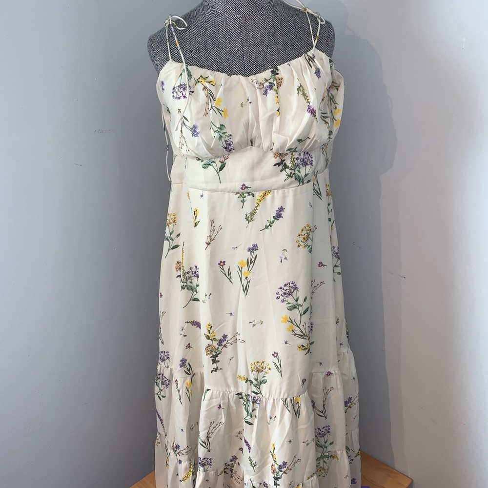 MONACO DRESS IN BOTANICAL FLORAL